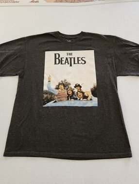 The Beatles Graphic Tee - Dark Heather Gray Size Xlarge